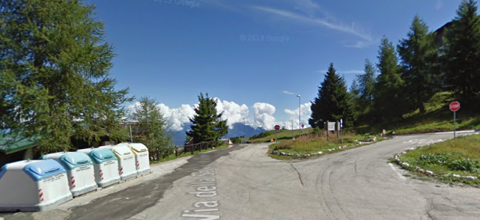 Campana dei rifiuti sul Monte Bondone Campana dei rifiuti sul Monte Bondone